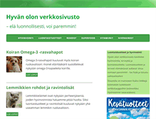 Tablet Screenshot of luontaistuotteet.org